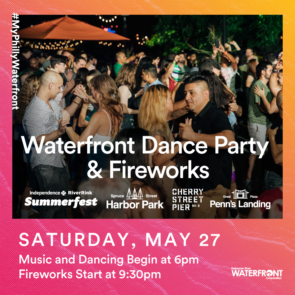 Memorial Day Weekend Dance Party and Fireworks » Cherry Street Pier